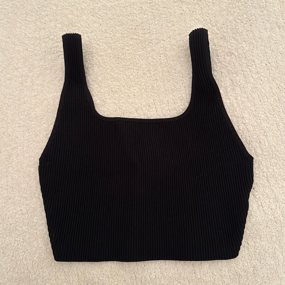 Aritzia Sculpt Knit Square neck Tank